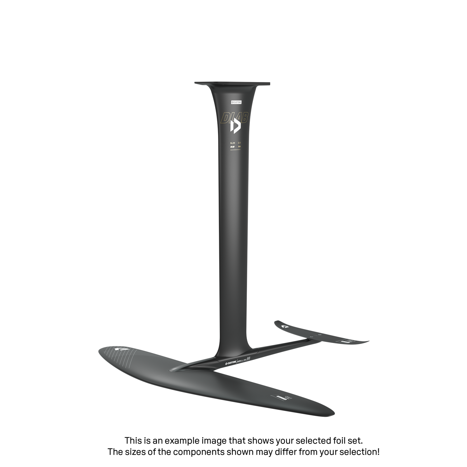 Mast Slim 2.0 D/LAB 94 Fuselage Aero AL 3BS 60 Front Wing Free 2000 Back Wing Aero Stabilizer C 300