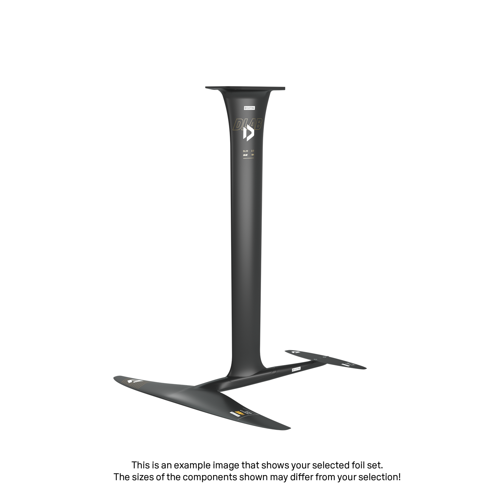 Mast Slim 2.0 D/LAB 84 Tail D/LAB 43 Front Wing Carve 3.0 D/LAB 800 Back Wing Stabilizer PX 160