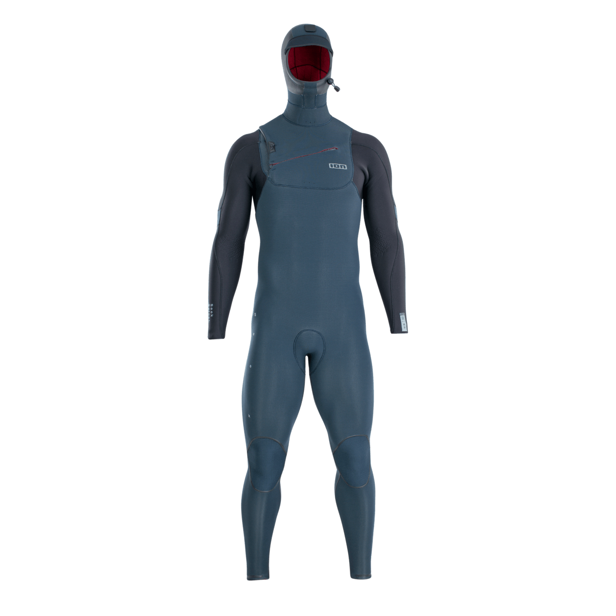 ION Men Wetsuit Seek Select 6/5 Hood Front Zip 2023