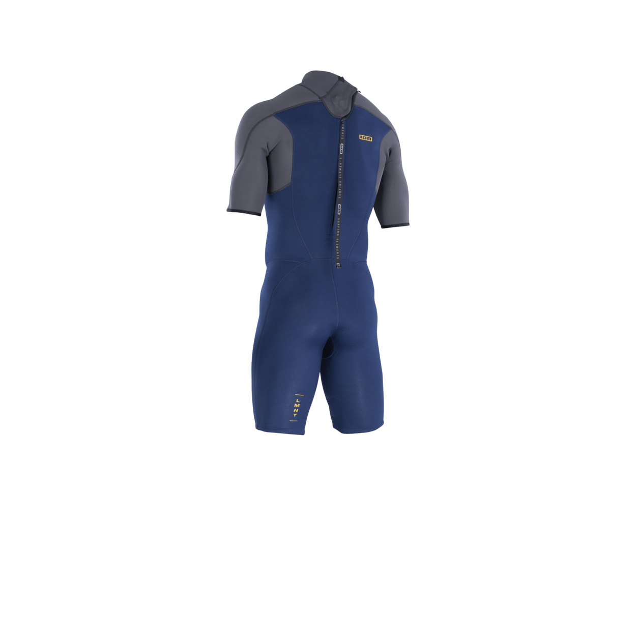 ION Men Wetsuit Element 2/2 Shorty Shortsleeve Back Zip 2023