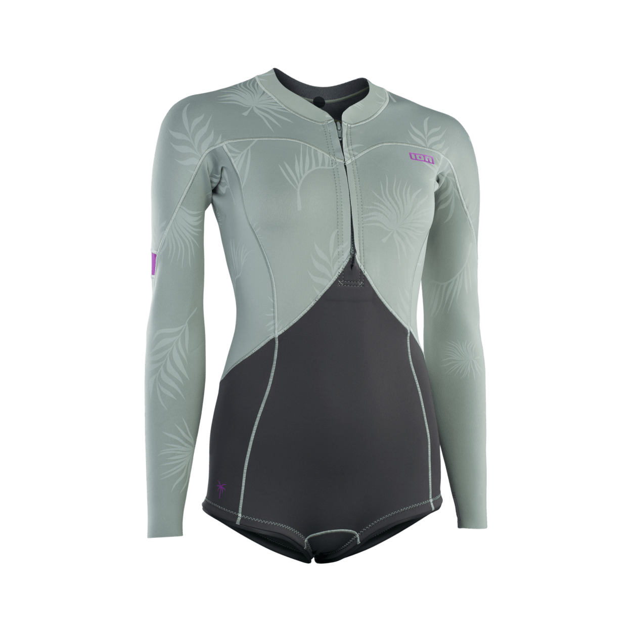 ION Women Wetsuit Amaze Hot Shorty 1.5 Longsleeve Front Zip 2024