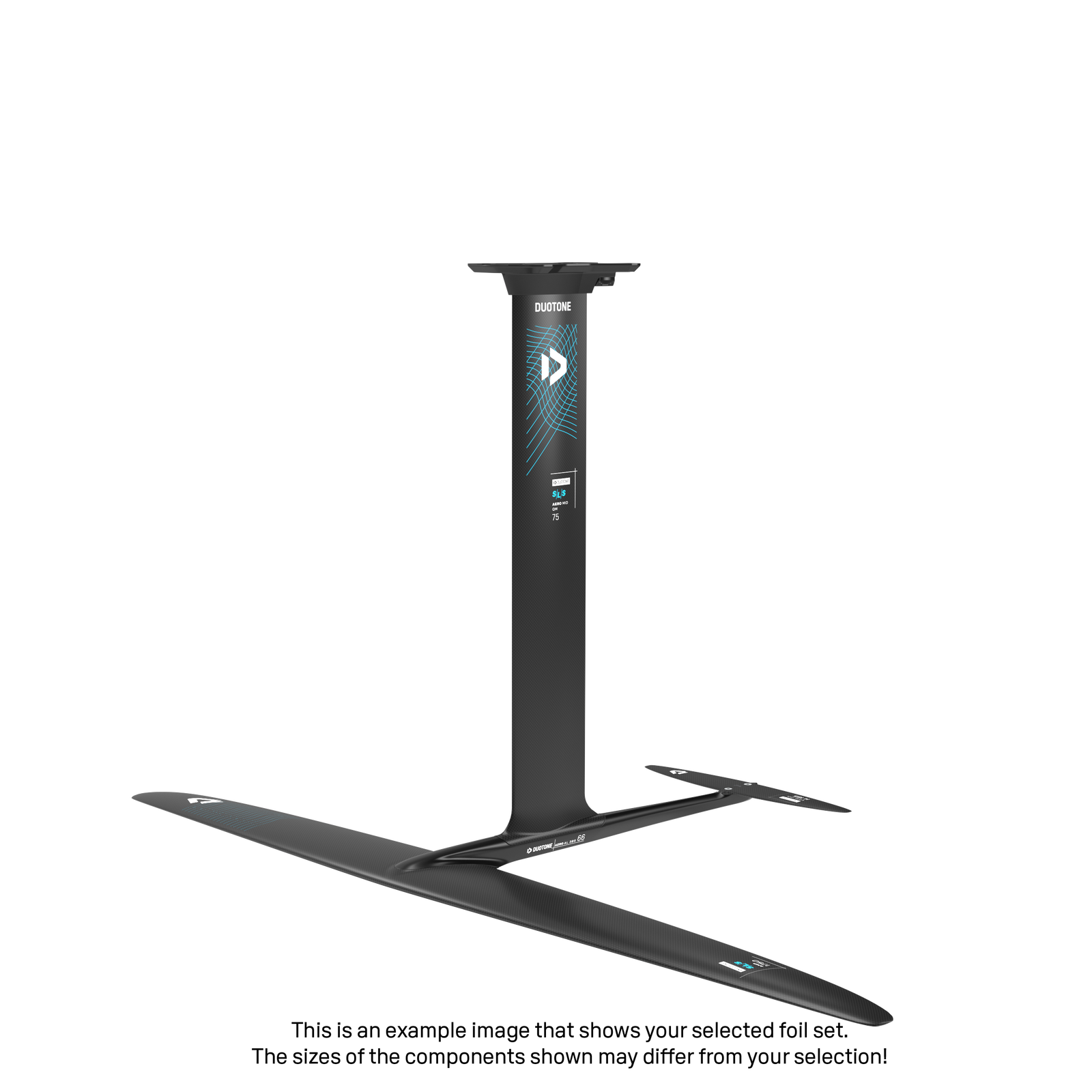 Mast Aero Mid QM SLS 82 Fuselage Aero AL 3BS 90 Front Wing AMP SLS 2145 Back Wing Stabilizer H 210